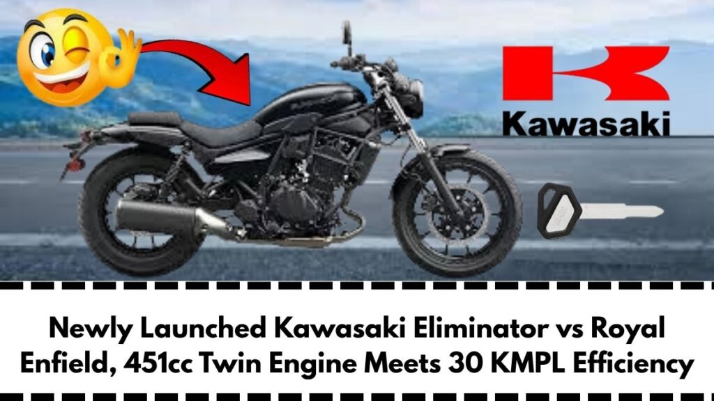 Newly Launched Kawasaki Eliminator vs Royal Enfield, 451cc Twin Engine Meets 30 KMPL Efficiency